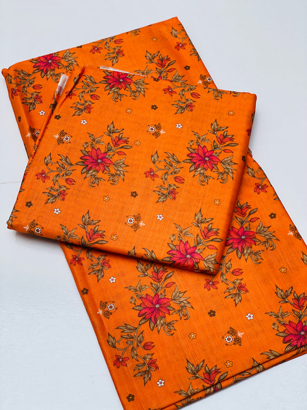 KHADDAR PRINTED 2 PIECE SUIT