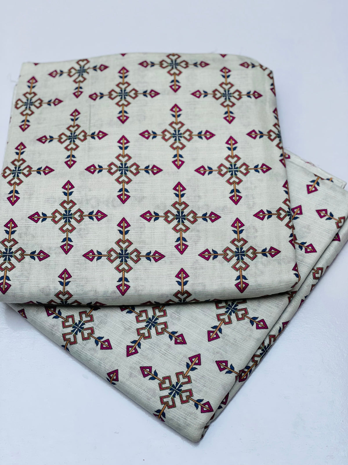 KHADDAR PRINTED 2 PIECE SUIT