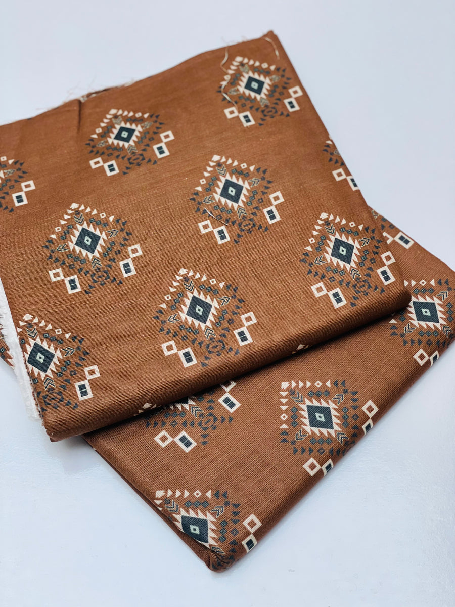 KHADDAR PRINTED 2 PIECE SUIT