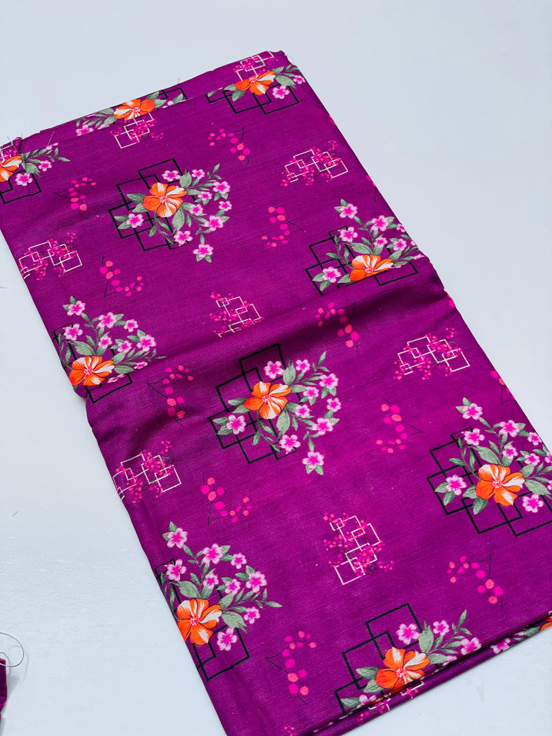 KHADDAR PRINTED 2 PIECE SUIT