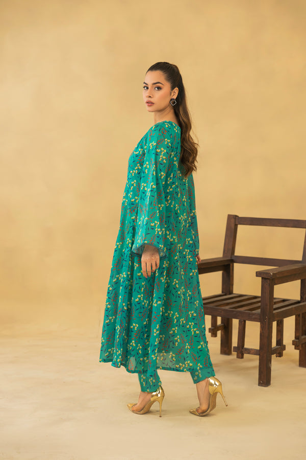 RANGREZA PRINTED LAWN 2 PIECE