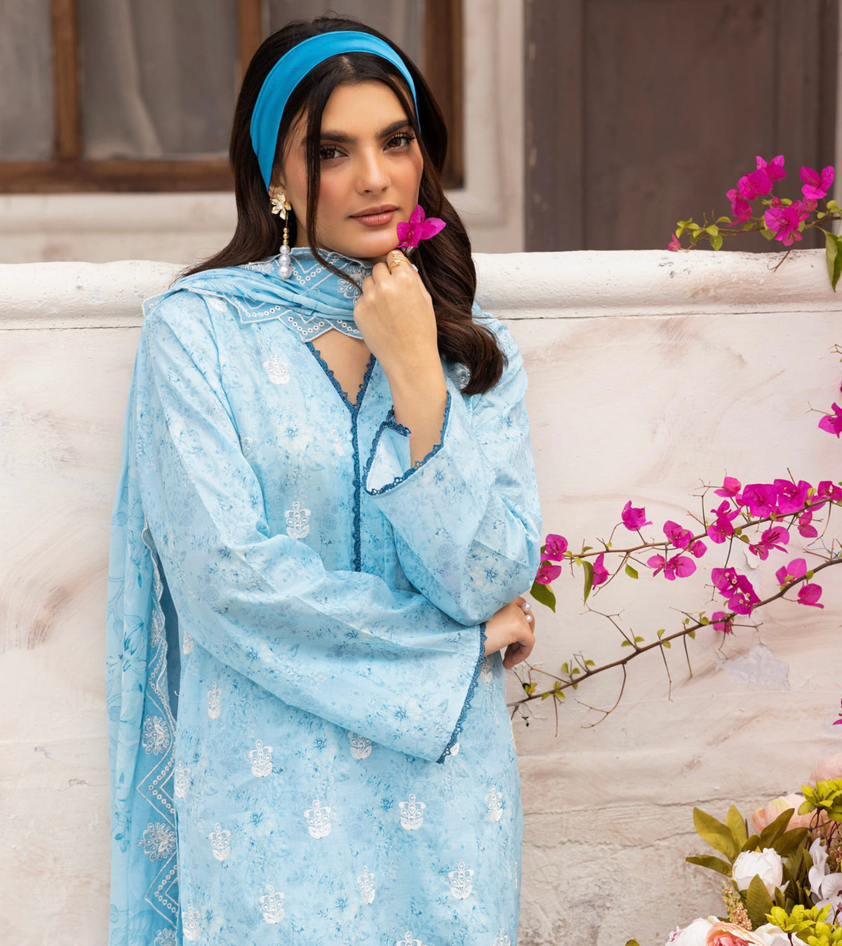 Rang-Reza Embroidered 3 Piece