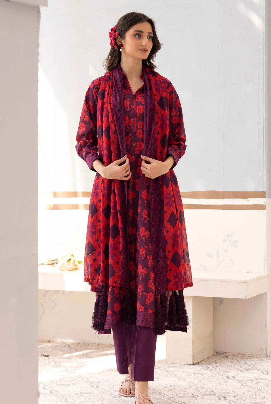 RANG-REZA LAWN PRINTED 3 Piece