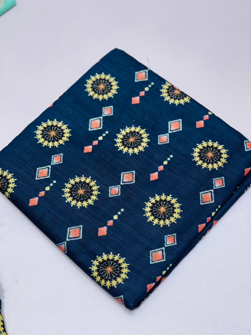 KHADDAR PRINTED 2 PIECE SUIT