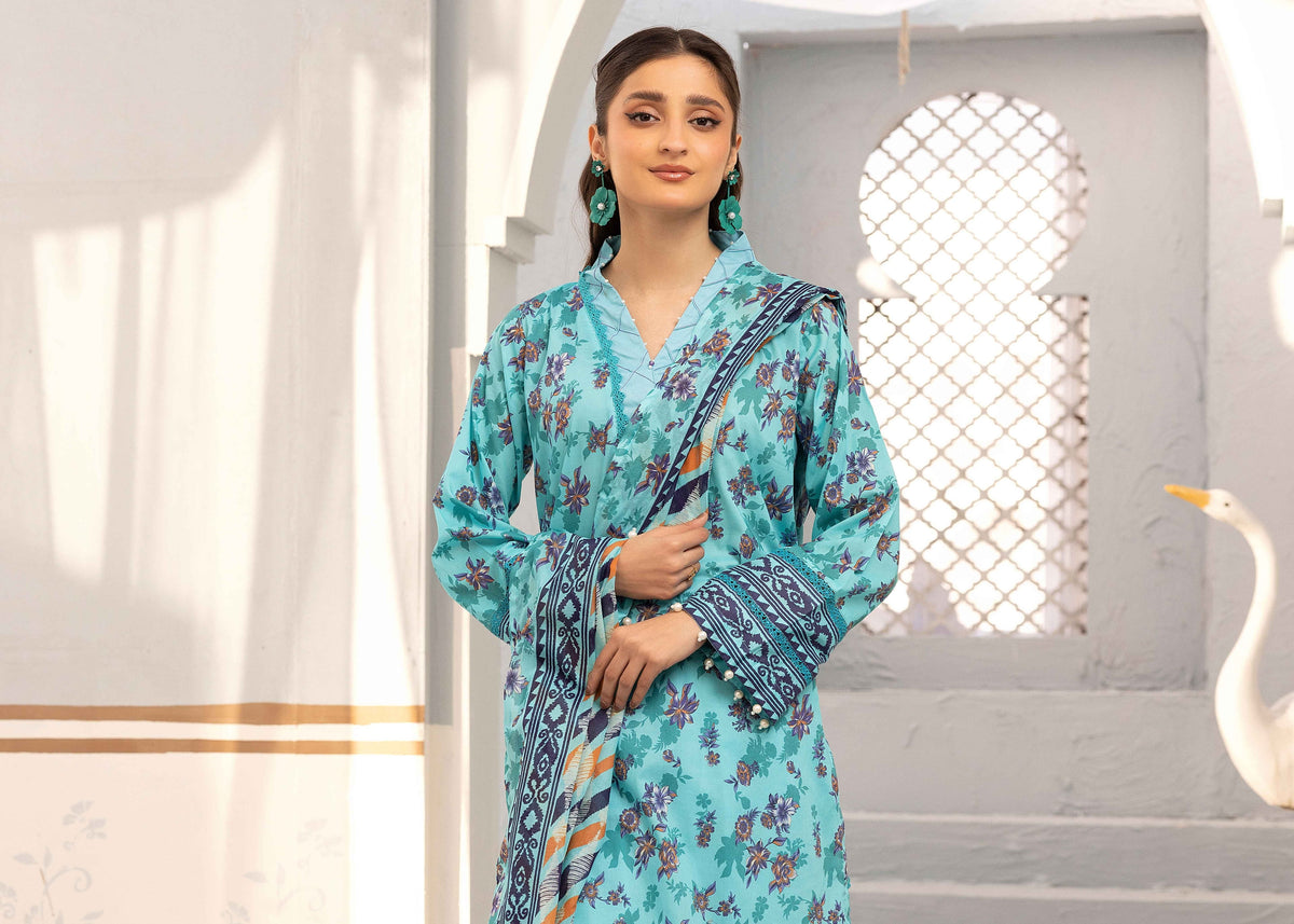 RANG-REZA LAWN PRINTED 3 Piece