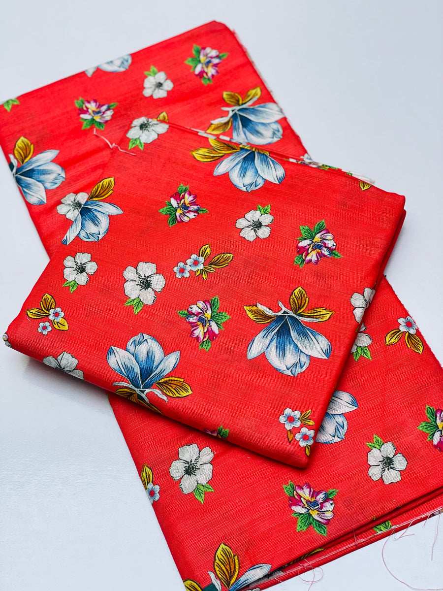 KHADDAR PRINTED 2 PIECE SUIT