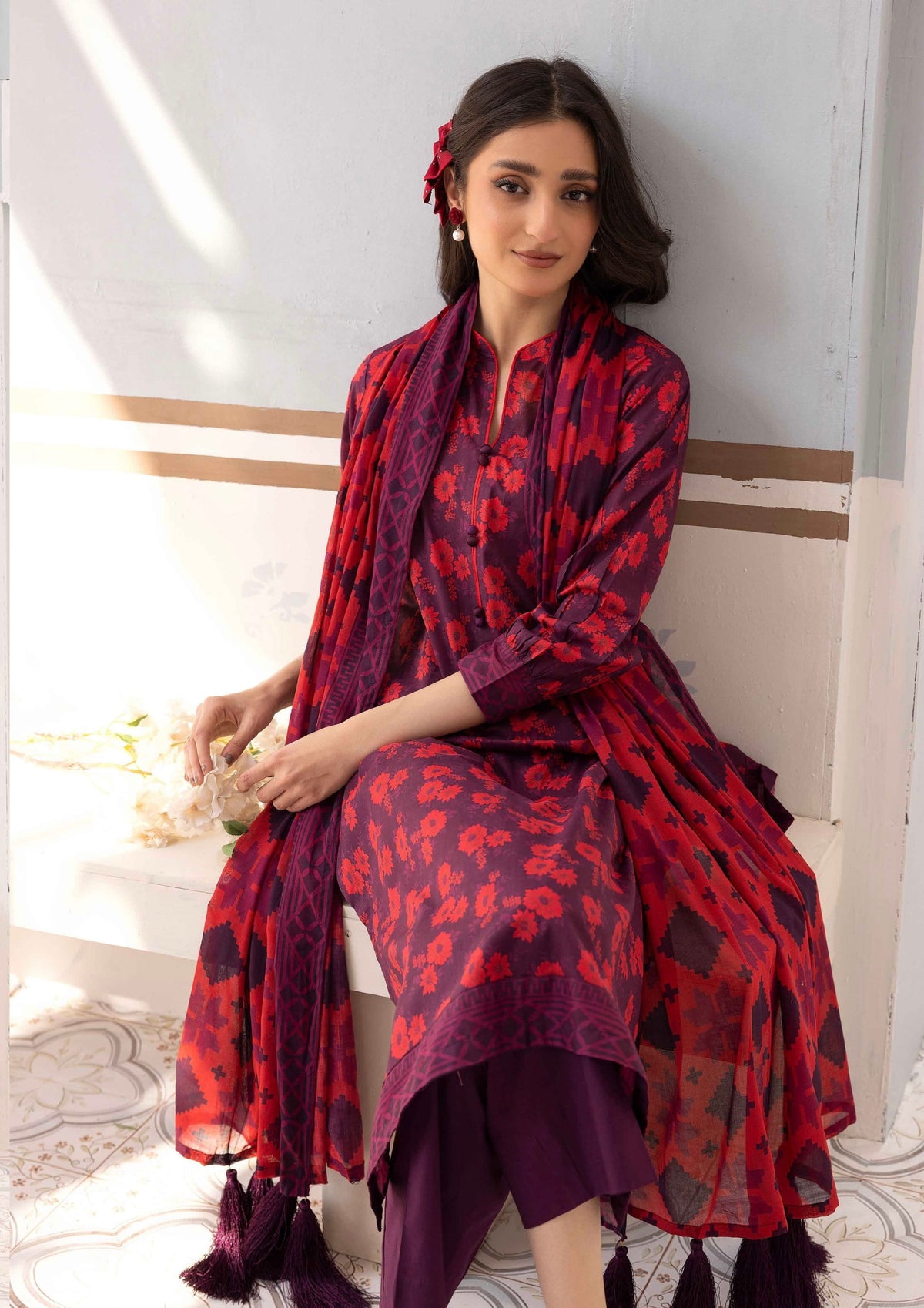 RANG-REZA LAWN PRINTED 3 Piece