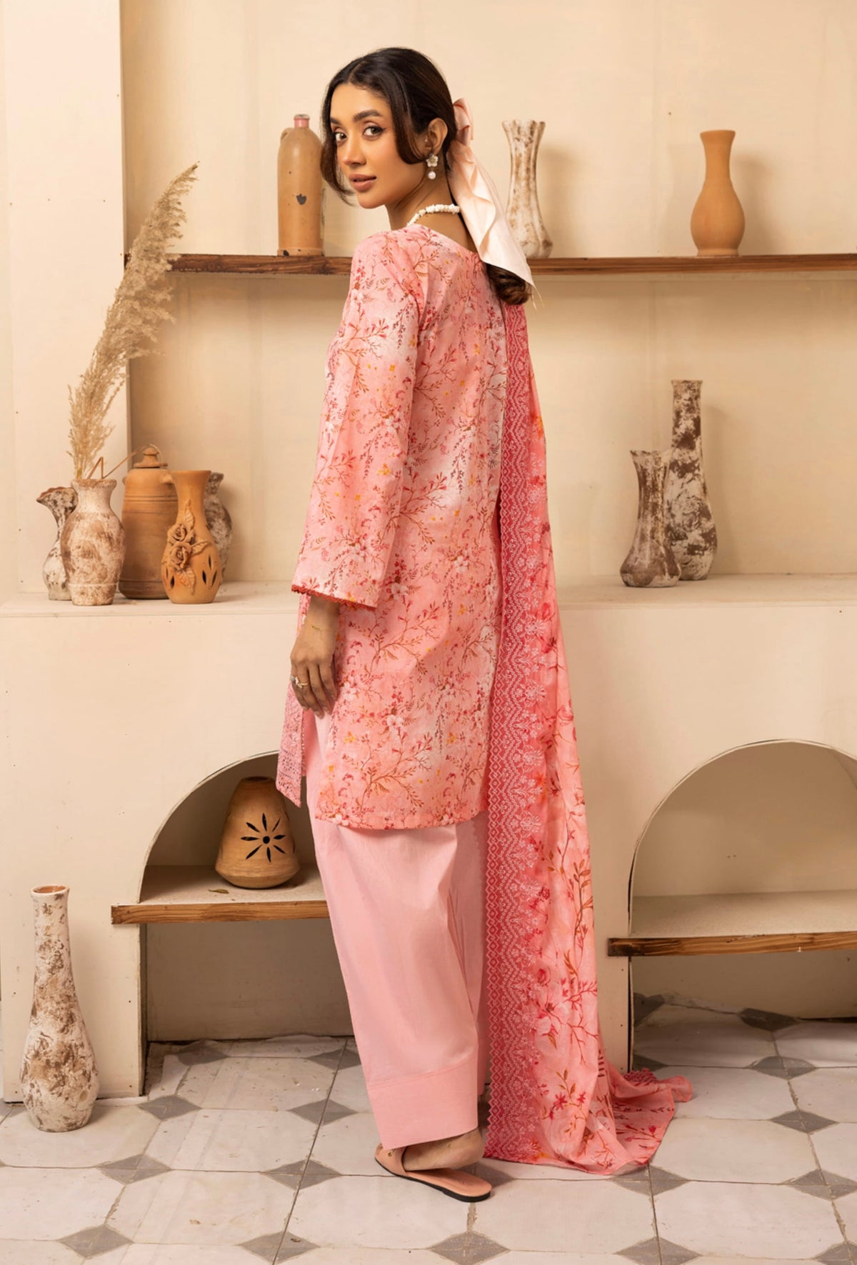 Rang-Reza Embroidered 3 Piece