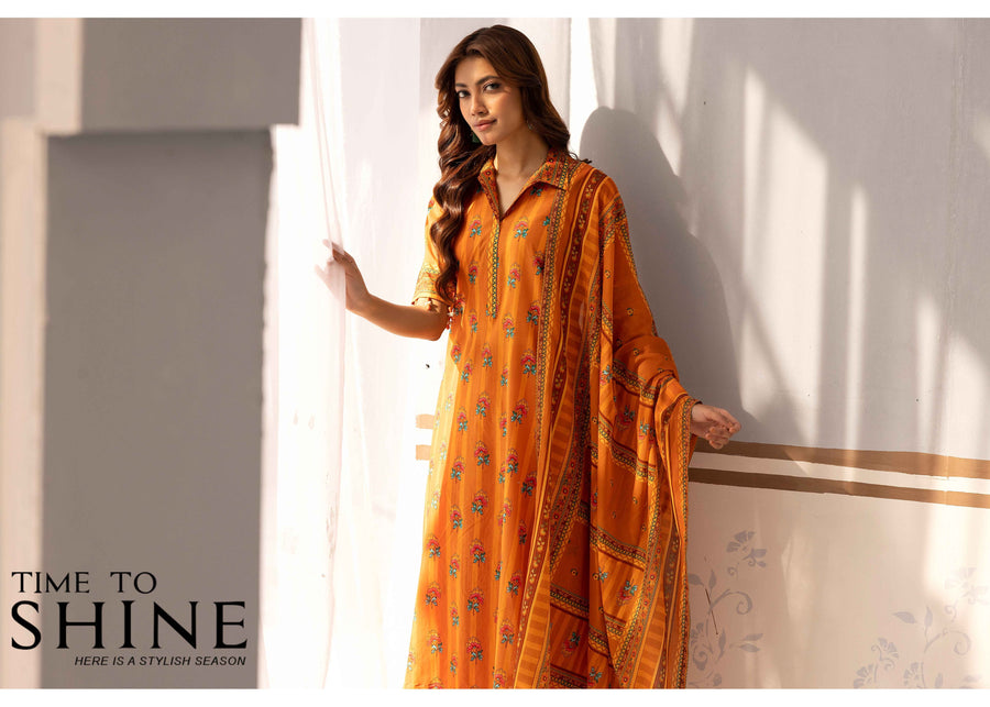 RANG-REZA LAWN PRINTED 3 Piece