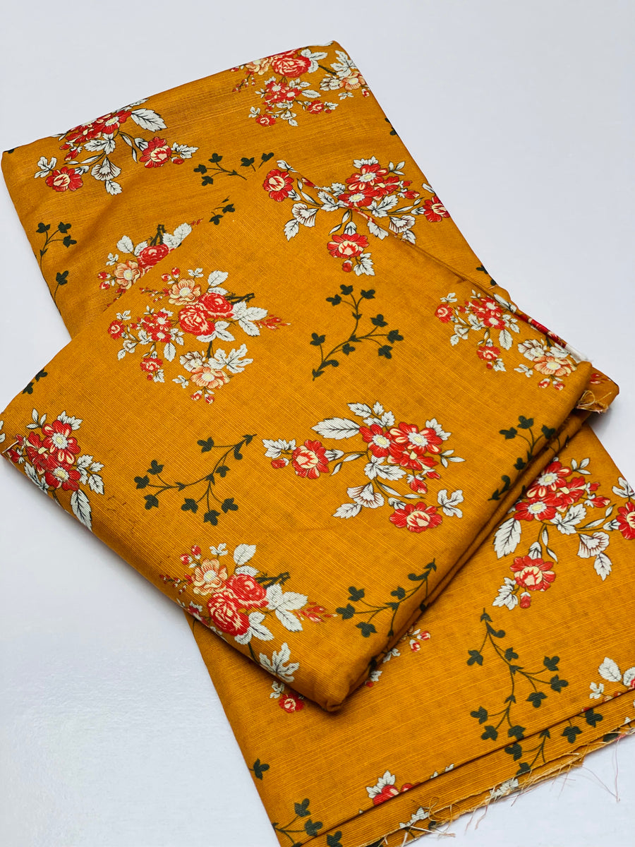 KHADDAR PRINTED 2 PIECE SUIT