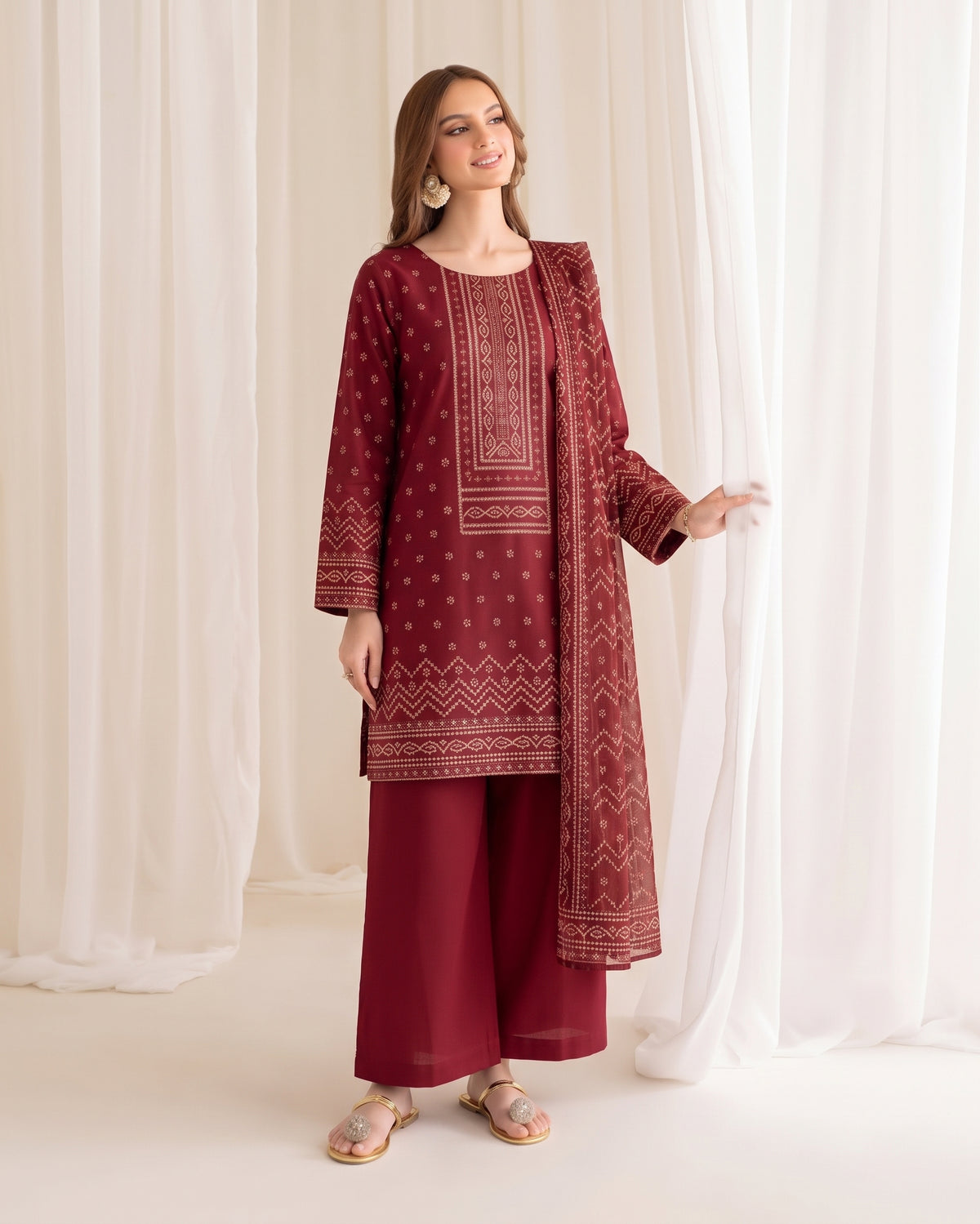 Rang-Reza Linen 3 Piece
