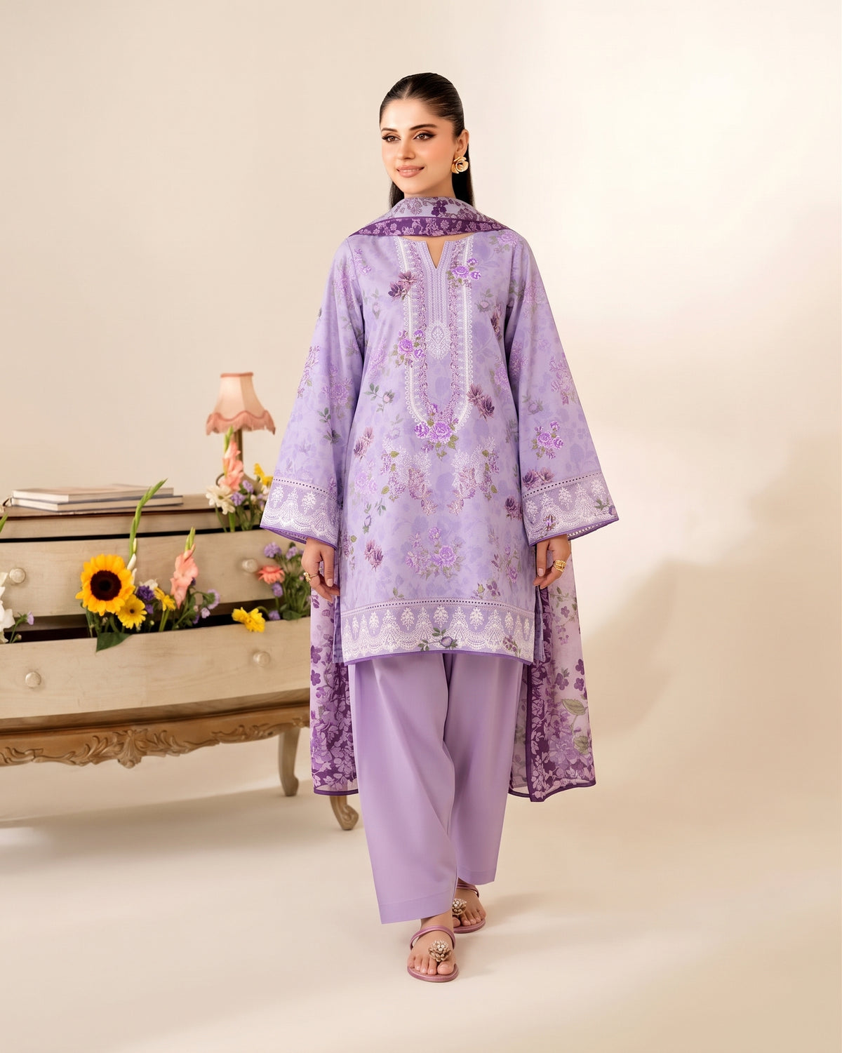 Rang-Reza Linen 3 Piece