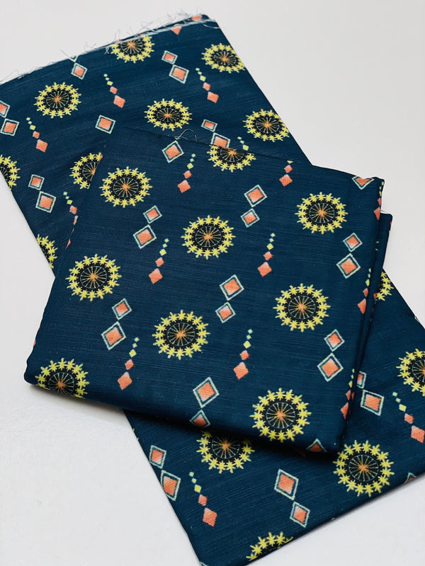 KHADDAR PRINTED 2 PIECE SUIT