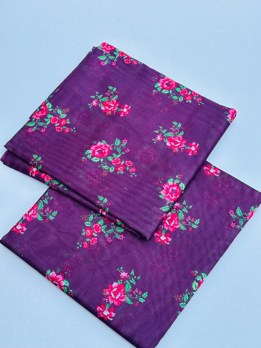 ALKARAM-S PRINTED LAWN 2 PIECE