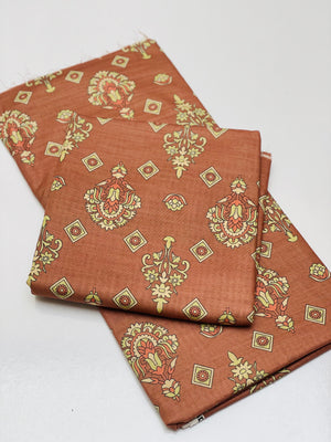 KHADDAR PRINTED 2 PIECE SUIT