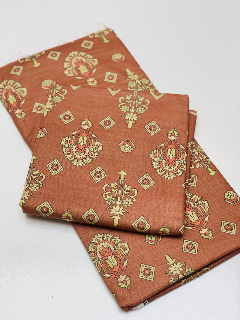 KHADDAR PRINTED 2 PIECE SUIT