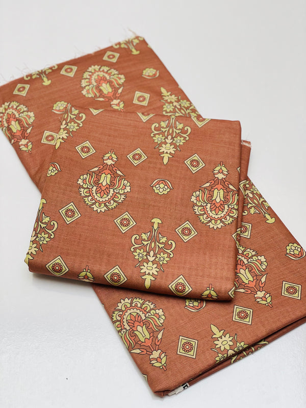 KHADDAR PRINTED 2 PIECE SUIT