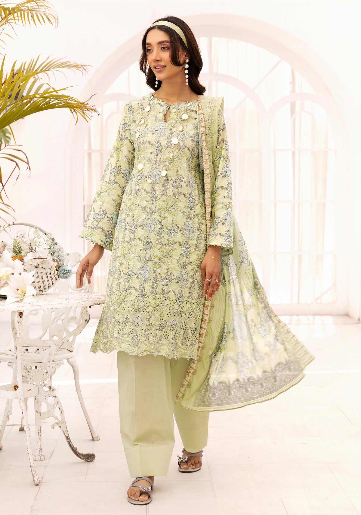 Rang-Reza Embroidered 3 Piece