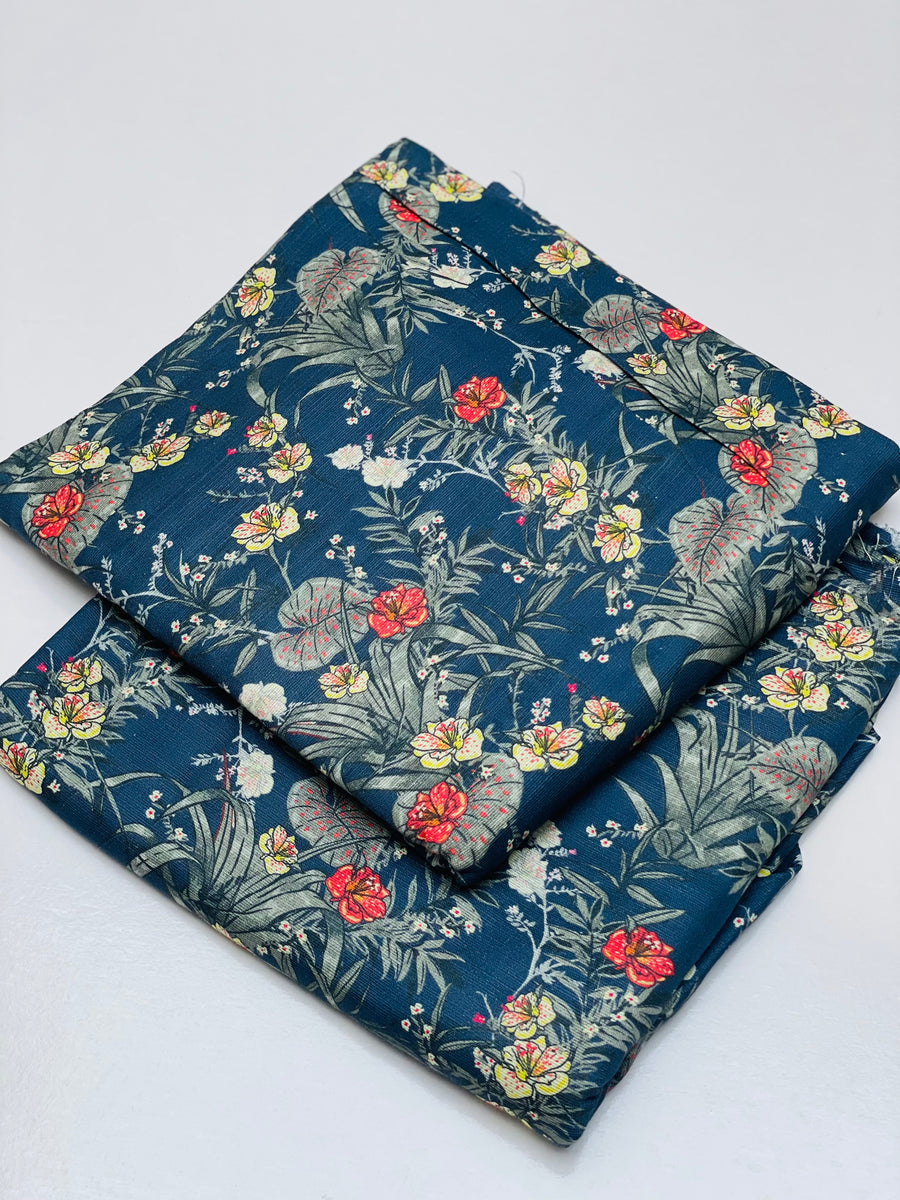 KHADDAR PRINTED 2 PIECE SUIT