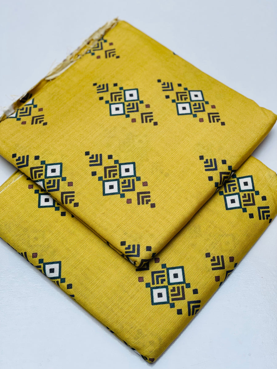 KHADDAR PRINTED 2 PIECE SUIT