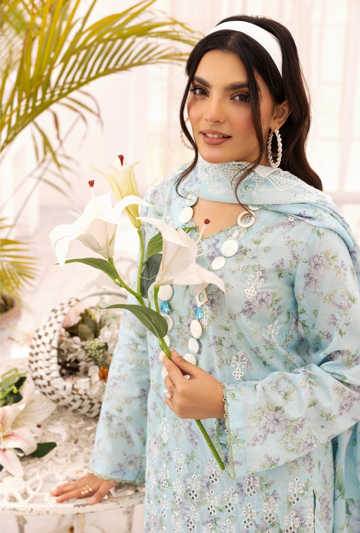 Rang-Reza Embroidered 3 Piece