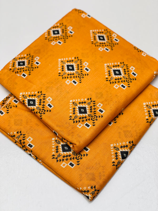 KHADDAR PRINTED 2 PIECE SUIT