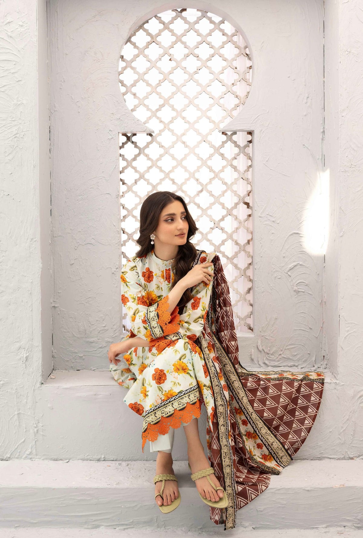 RANG-REZA LAWN PRINTED 3 Piece