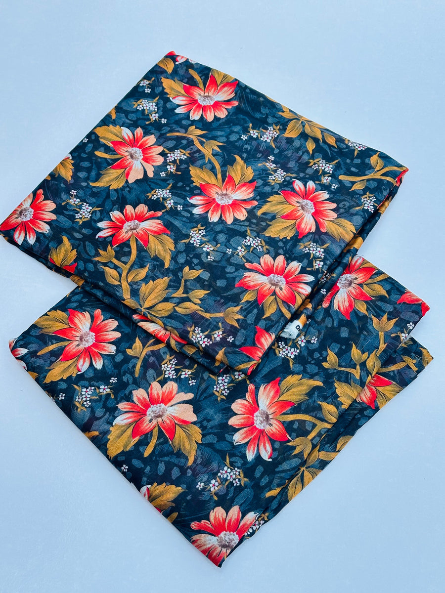 ALKARAM PRINTED LAWN 2 PIECE