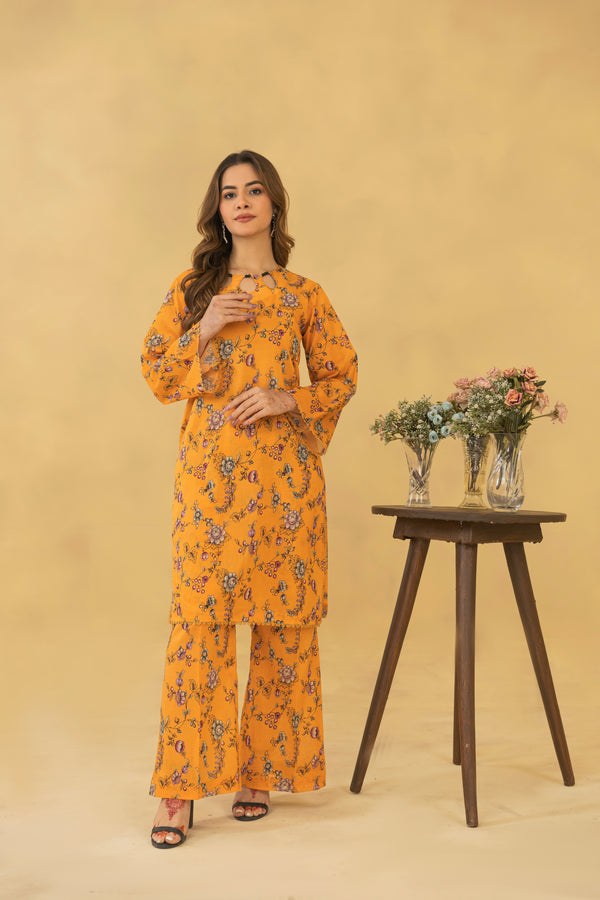 RANGREZA PRINTED LAWN 2 PIECE