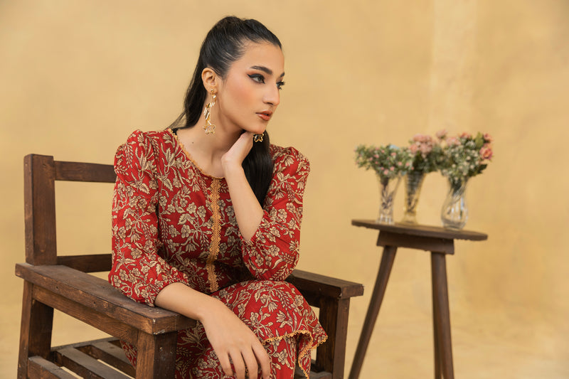 RANGREZA PRINTED LAWN 2 PIECE