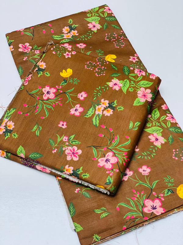 KHADDAR PRINTED 2 PIECE SUIT