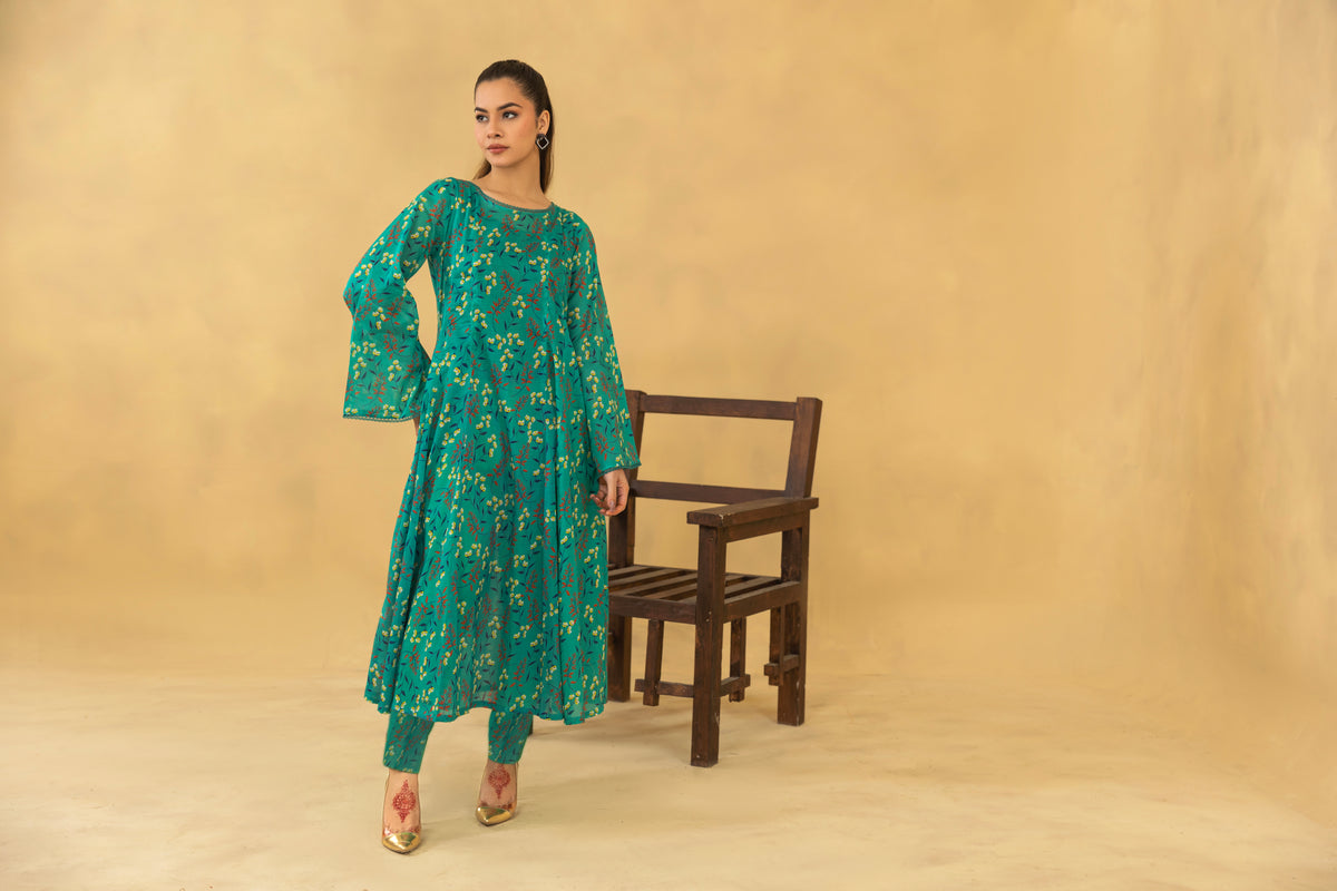 RANGREZA PRINTED LAWN 2 PIECE