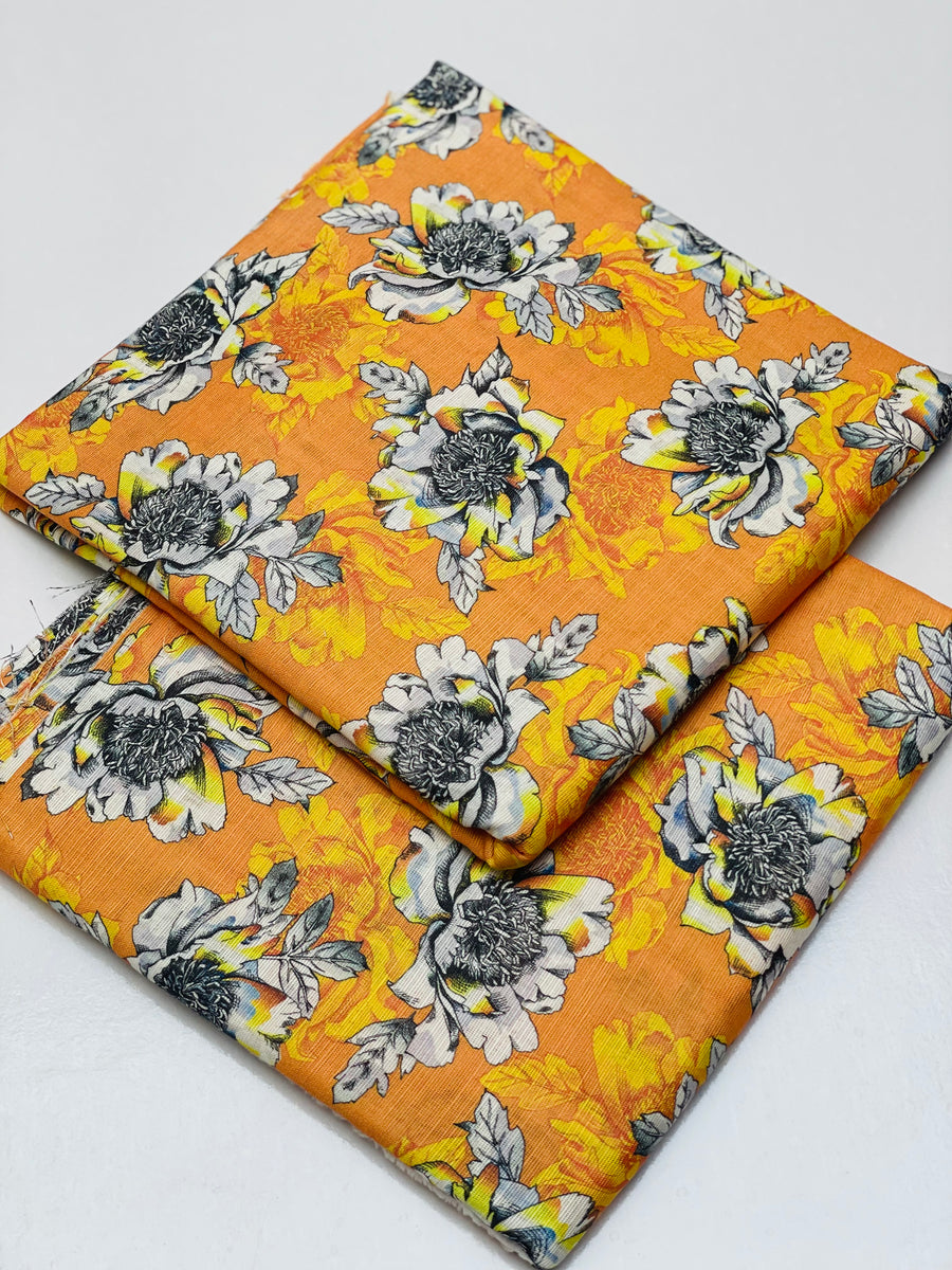 KHADDAR PRINTED 2 PIECE SUIT