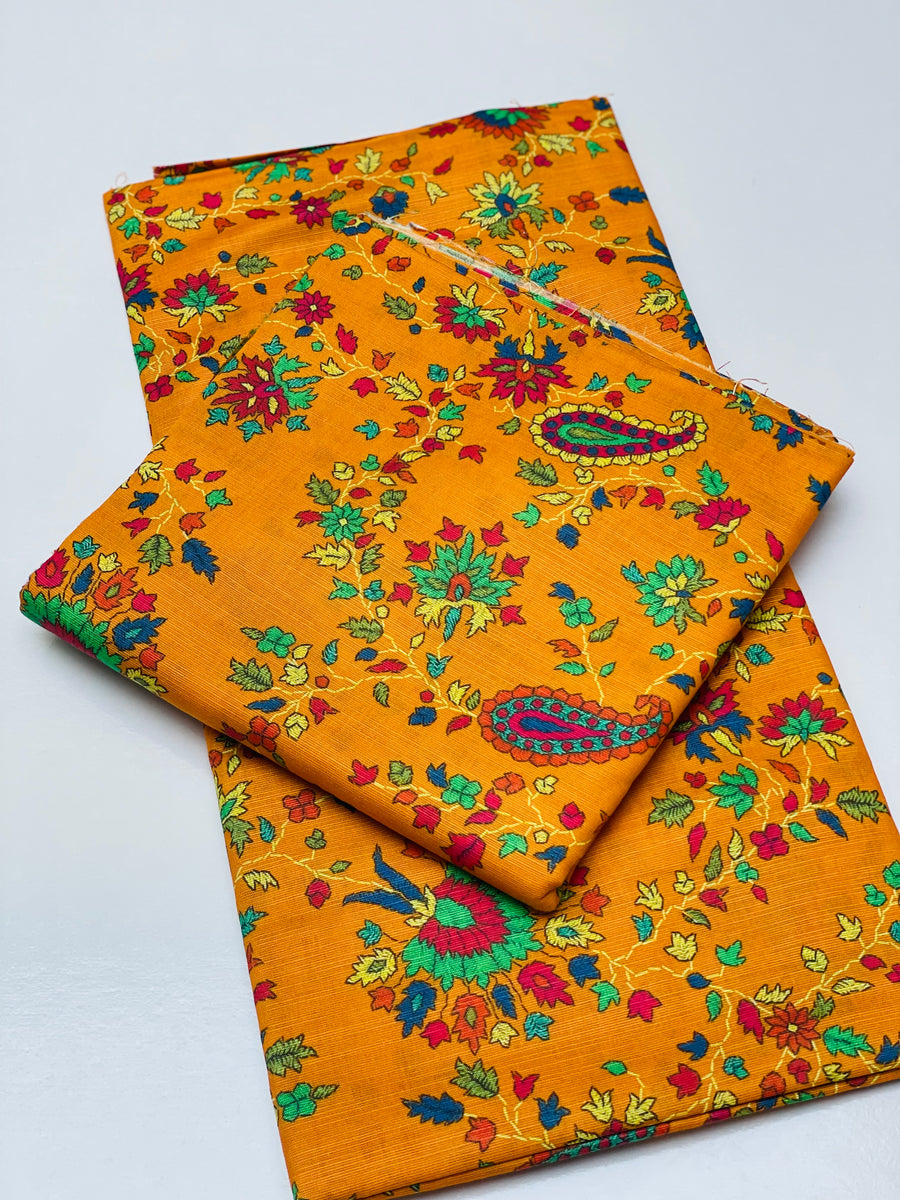 KHADDAR PRINTED 2 PIECE SUIT