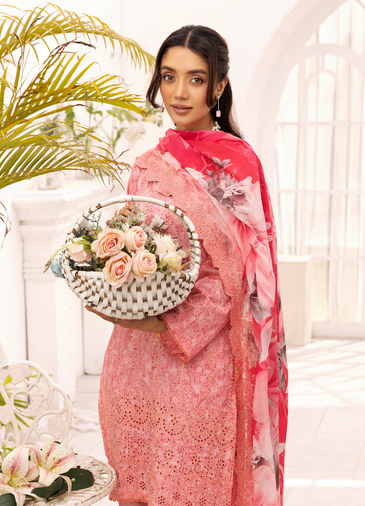 Rang-Reza Embroidered 3 Piece