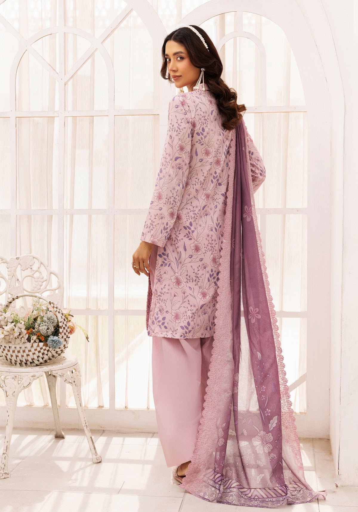 Rang-Reza Embroidered 3 Piece