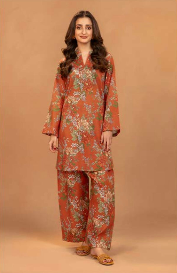 RANGREZA PRINTED LAWN 2 PIECE