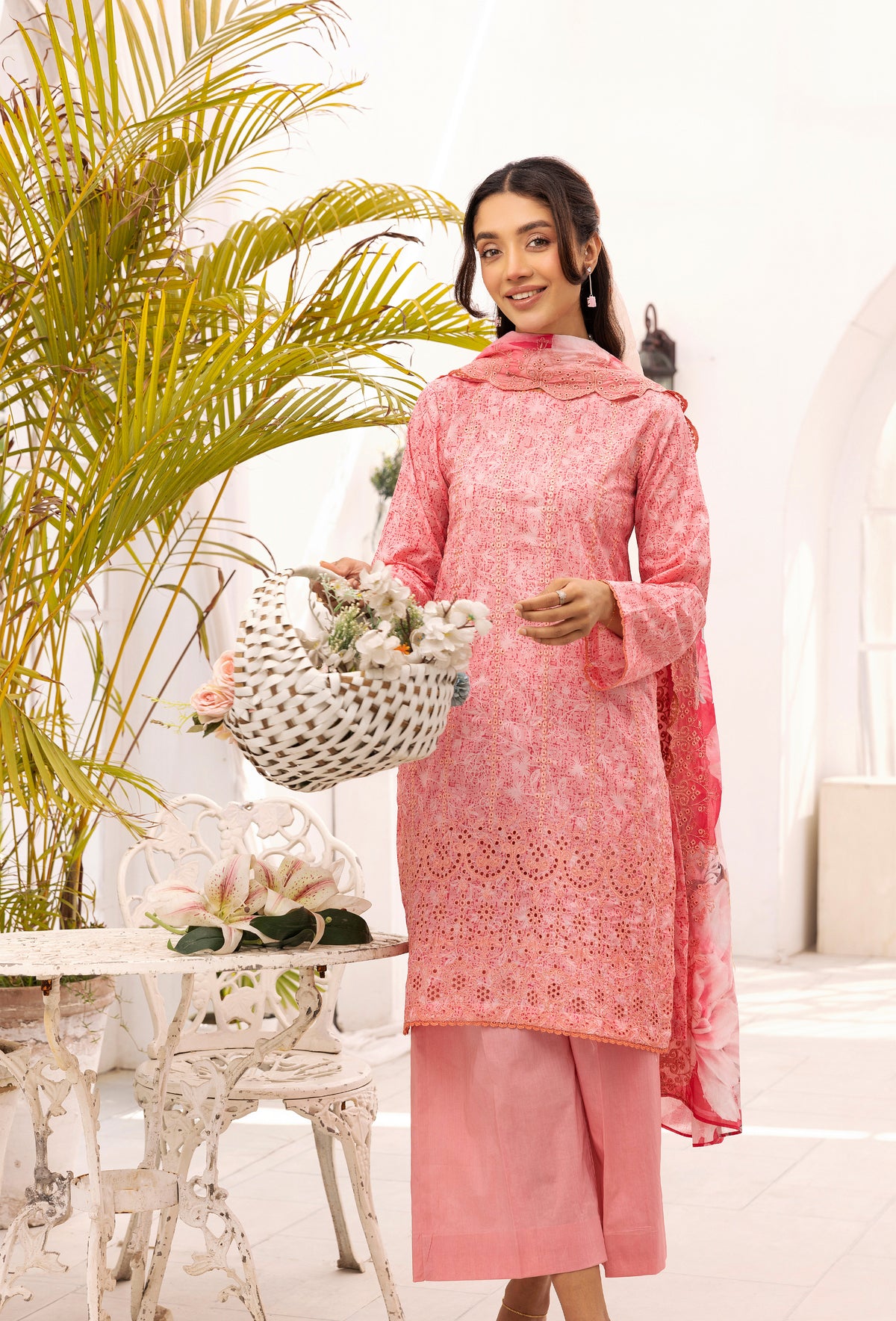 Rang-Reza Embroidered 3 Piece