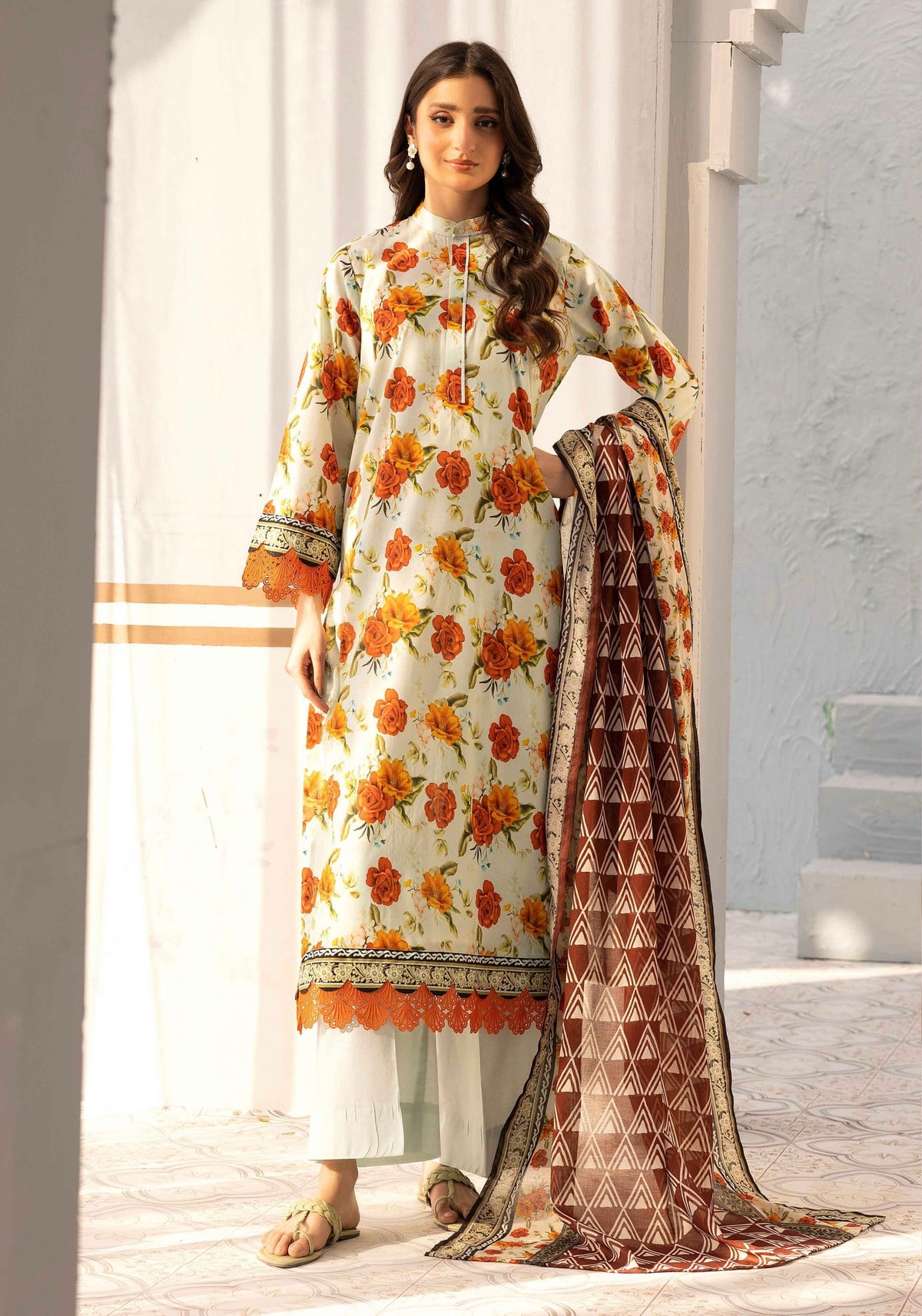 RANG-REZA LAWN PRINTED 3 Piece
