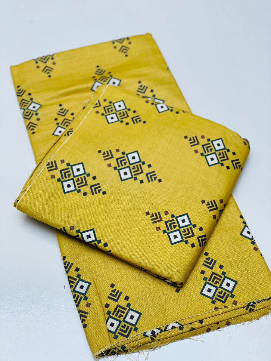 KHADDAR PRINTED 2 PIECE SUIT
