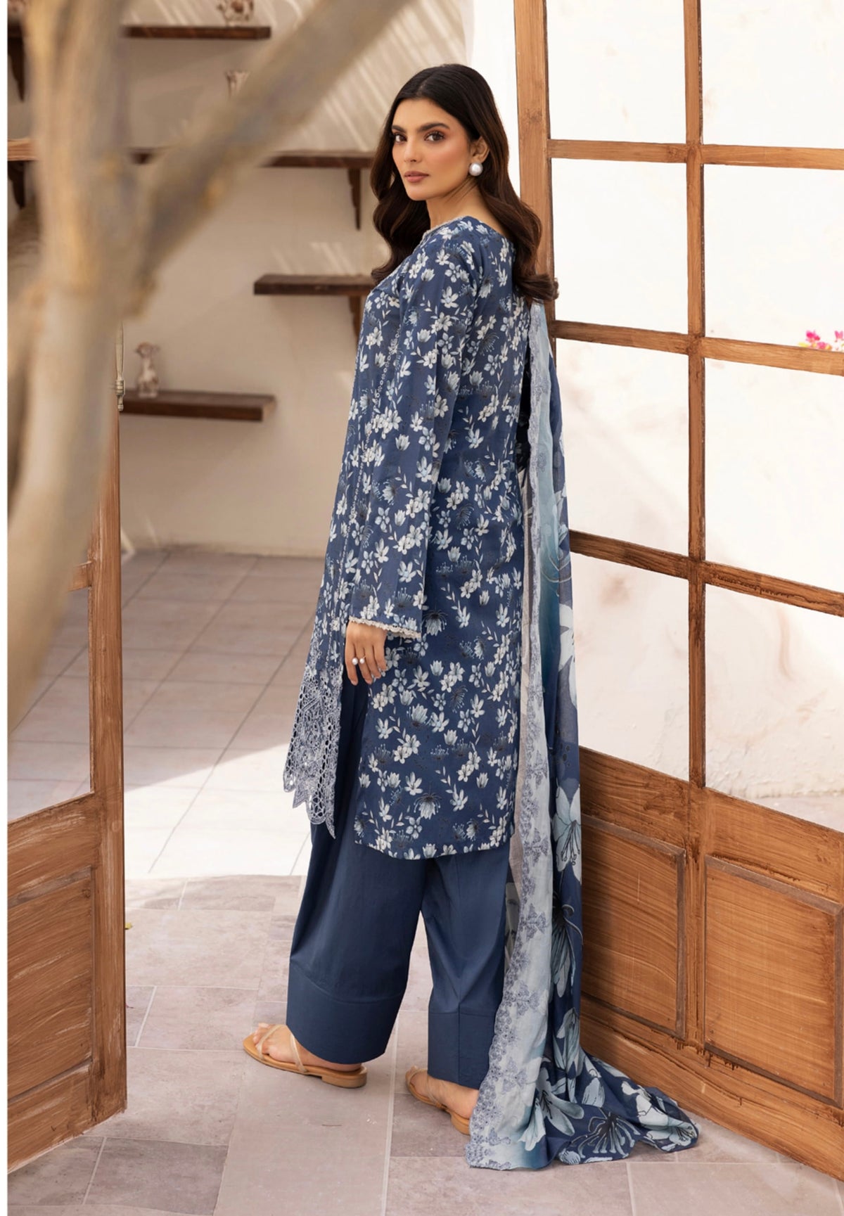 Rang-Reza Embroidered 3 Piece