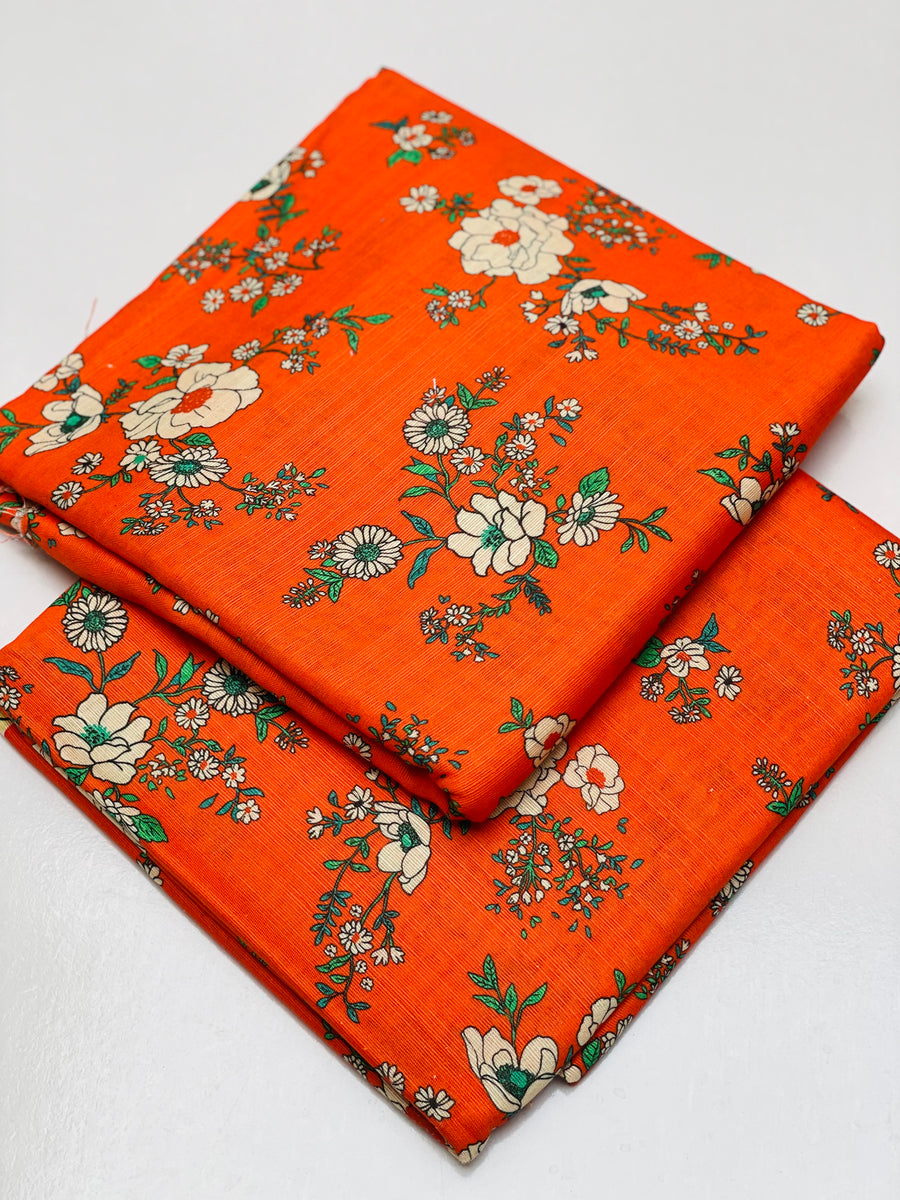 KHADDAR PRINTED 2 PIECE SUIT