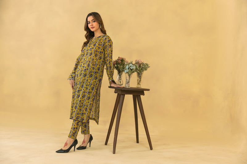RANGREZA PRINTED LAWN 2 PIECE