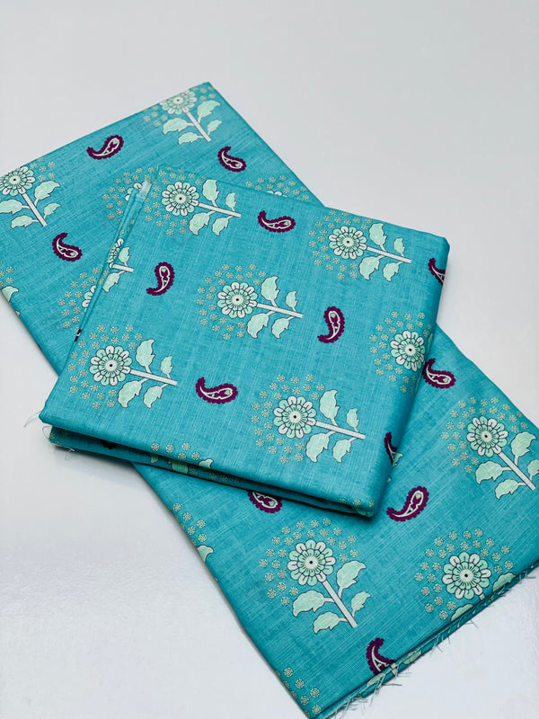 KHADDAR PRINTED 2 PIECE SUIT