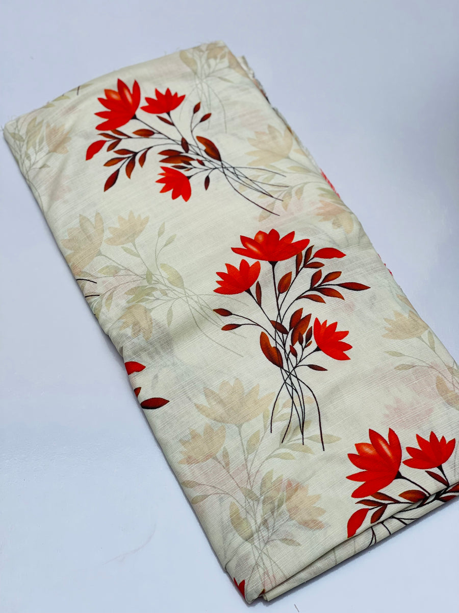 KHADDAR PRINTED 2 PIECE SUIT
