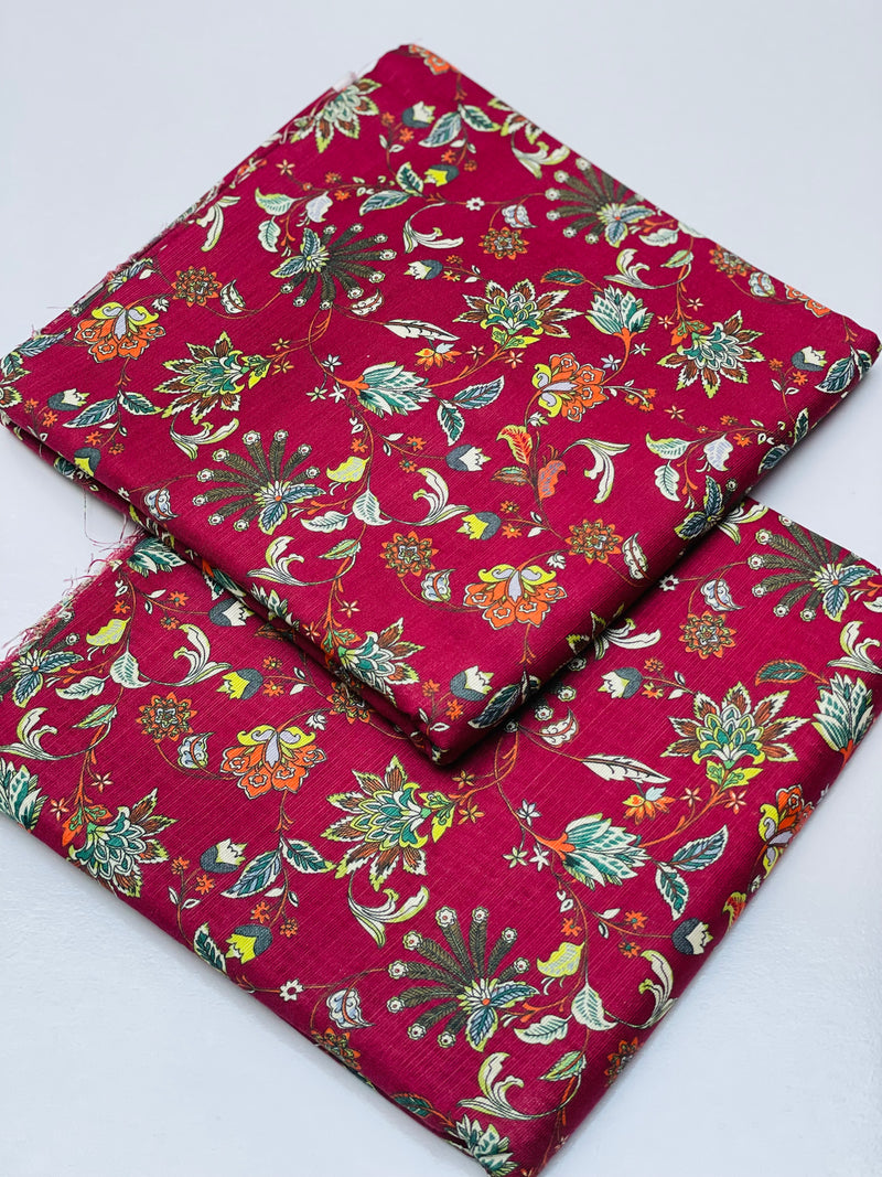 KHADDAR PRINTED 2 PIECE SUIT