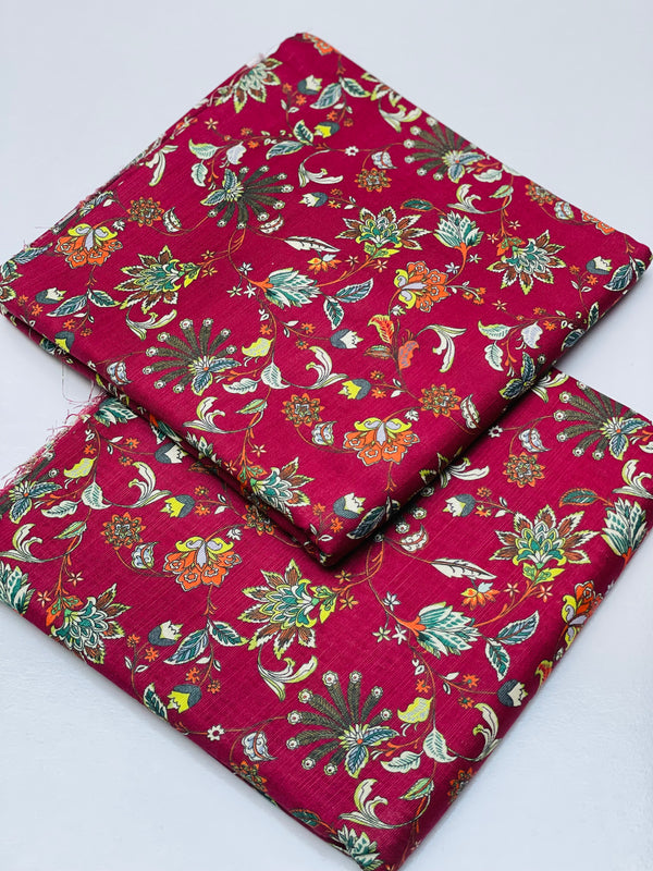 KHADDAR PRINTED 2 PIECE SUIT