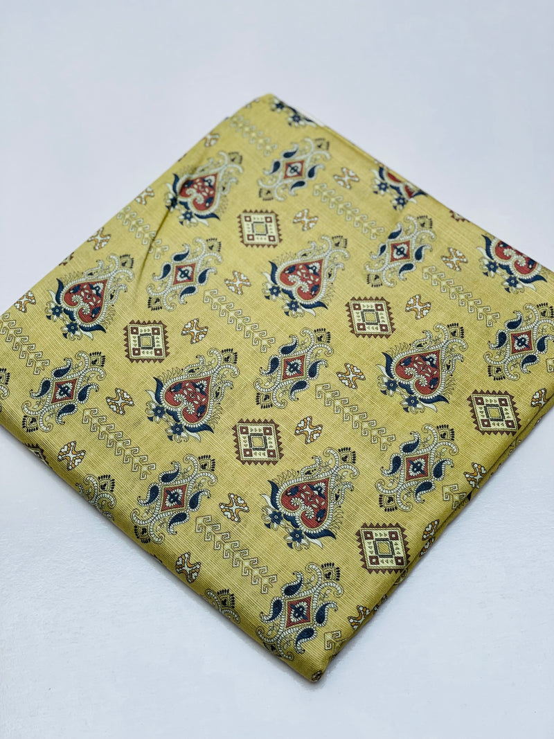 KHADDAR PRINTED 2 PIECE SUIT
