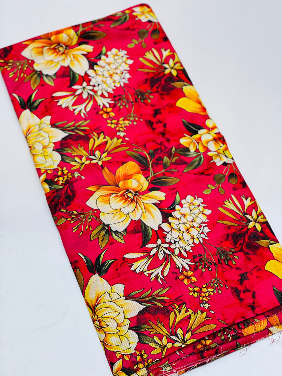 KHADDAR PRINTED 2 PIECE SUIT