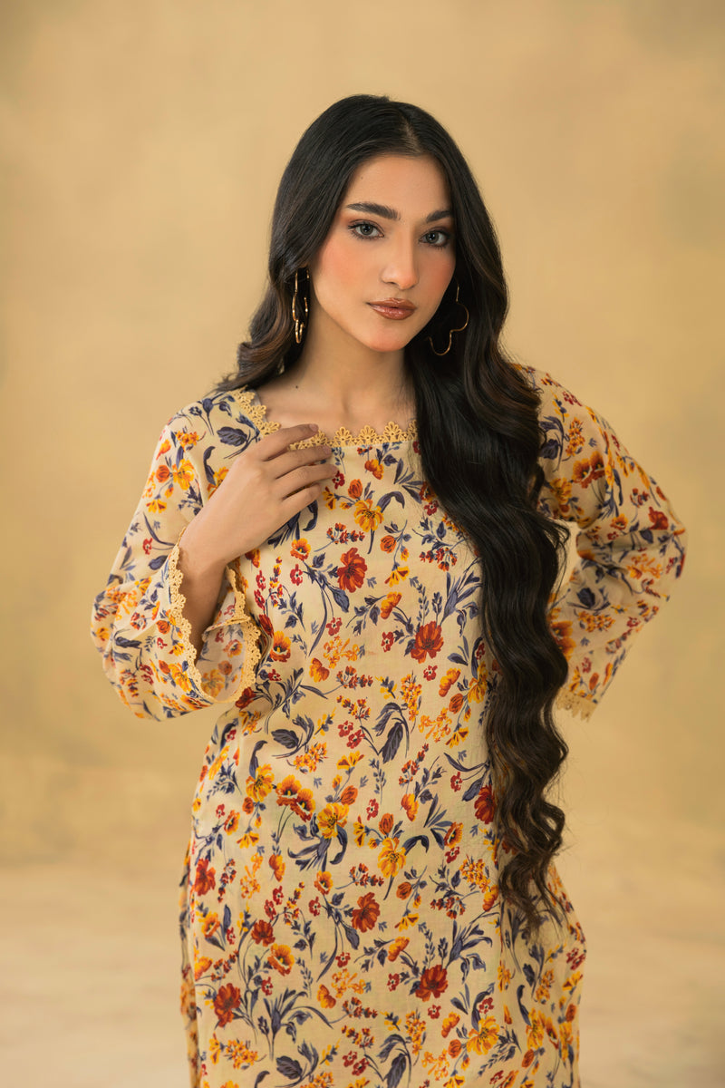RANGREZA PRINTED LAWN 2 PIECE